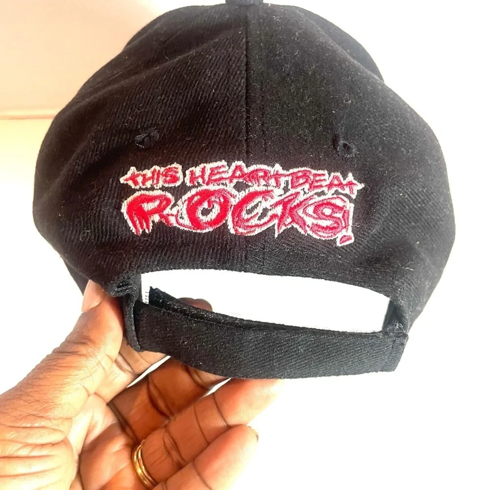 Chevrolet Racing Embroidered Black Red Adjustable Baseball Cap Hat